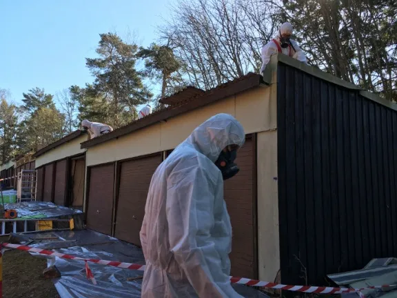 rivning asbesttak stockholm