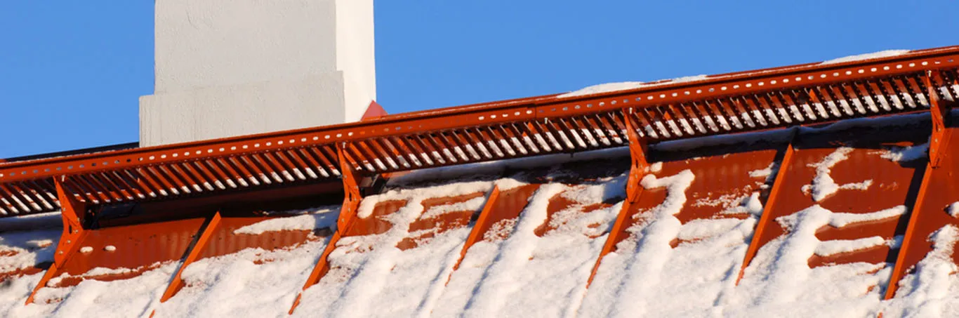 Takläggare Stockholm har monterat snörasskydd