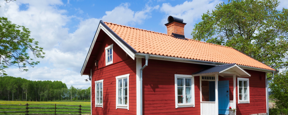 Takfix har utfört en målning av takpannor